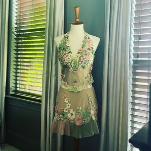 Ema Savahl skirt top dress set xs